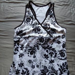 Beautiful classic floral tank top